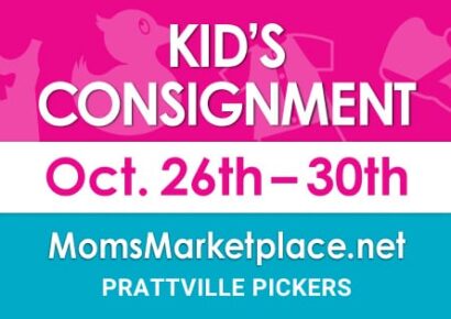 Moms Marketplace Quality Kid’s Consignment Sale Coming to Prattville Pickers Oct. 26-30