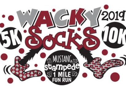 Wacky Socks 5K, 10K to also include a Mustang Stampede One Mile Fun Run Nov. 2 in Millbrook