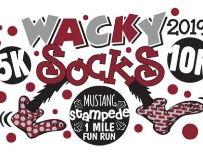 Wacky Socks 5K/10 and 1-Mile Mustang Stampede Coming to Millbrook Nov. 2