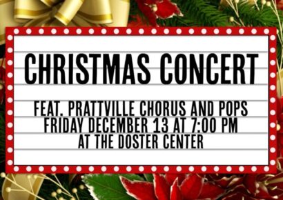 Community Chorus, Prattville Pops to Host Christmas Concert at Doster Center Dec. 13