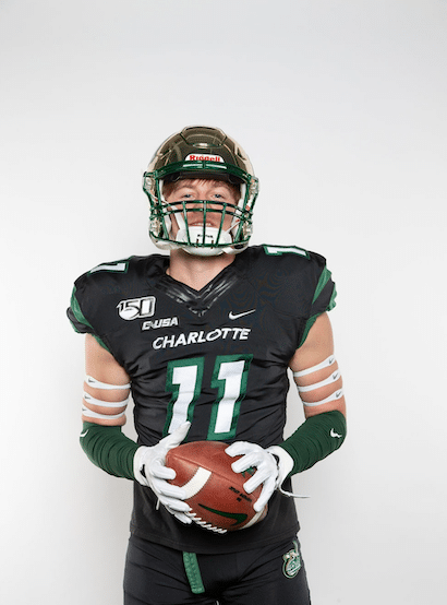 Taylor Thompson Signs Division 1 Football Scholarship with UNC-Charlotte