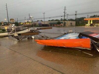 Area Officials Urging everyone to Stay Home and off Roadways; Sightseers are NOT welcome