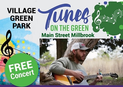 City of Millbrook Offers FREE Concert Series; Tunes on the Green and Encourages the Public to Come Out and Enjoy