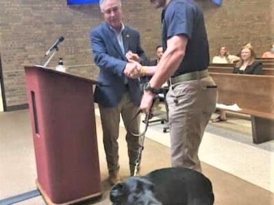 K-9 Bones Retirement: Four-Legged Officer Receives Appreciation For Years of Service to Prattville