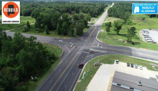 Improvements at Major Millbrook Intersection, thanks to Rebuild Alabama Program