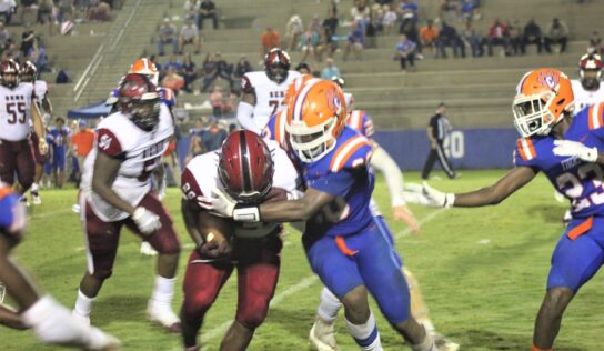 Mustangs Pick Up Region Win at Chilton County with 34-13 Score