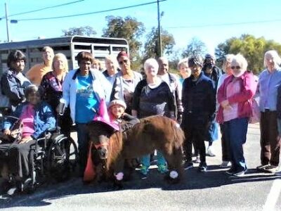 The Witch and The Warlock Make a Visit to the Tallassee Senior Center