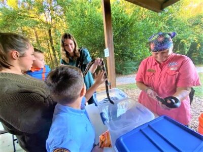 CREATURES OF THE NIGHT: Families Get an Up Close and Personal Look at some ‘Creepy Crawlies’ at ANC