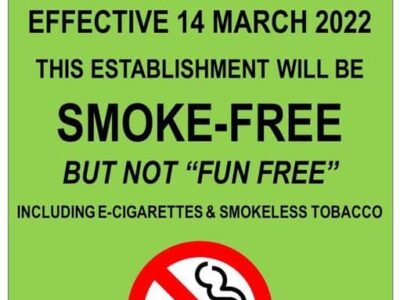 Thirsty Turtle, of Millbrook, going Smoke Free as of March 14