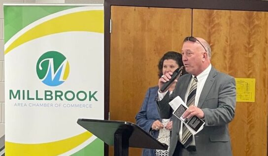 Millbrook Area Chamber of Commerce Holds Monthly Morning Brew at Millbrook Middle School