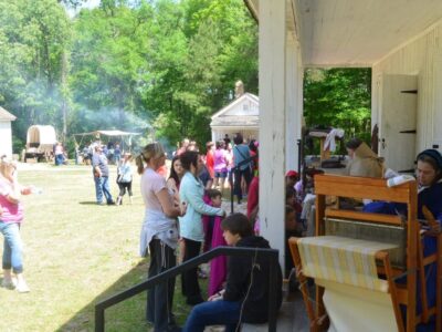 Civil War Living History, Skirmish is Today at Confederate Memorial Park of Marbury, Alabama