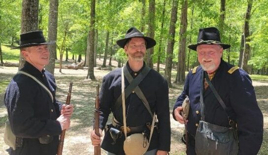 Crowd enjoys ‘Civil War Living History and Skirmish’ at Confederate Memorial Park of Marbury