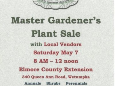Master Gardener Plant Sale is May 7 at the Elmore County Extension Office