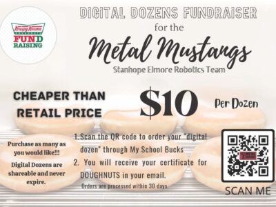 Digital Dozens Fundraiser benefits the Metal Mustangs, SEHS Elmore Robotics Team