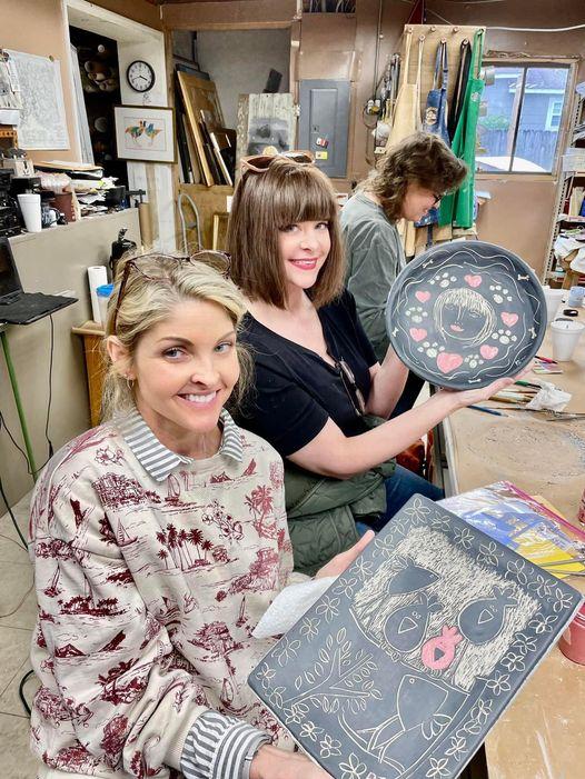 Sgraffito Anyone? Red Hill Gallery of Tallassee Can explain and Instruct Saturday