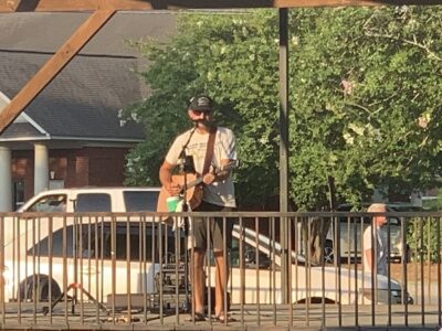 Brandon Elder Took the Stage for Yet Another Good Crowd at Tunes on the Green
