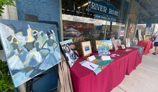 Downtown Artists Wetumpka Host First Art Show of the Season