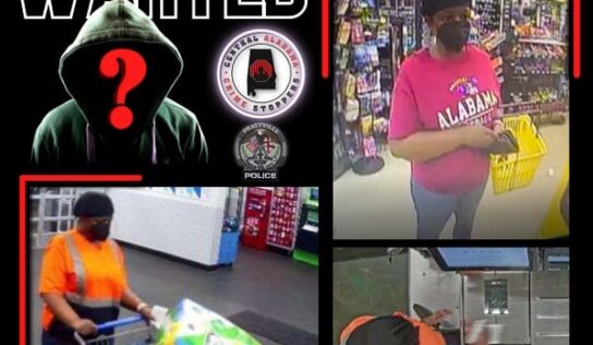 Prattville Police Seeking Fraudulent use of a Credit/Debit Card Suspect