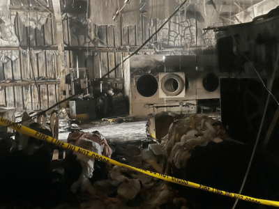 Early morning fire damages Ace Linen on Main Street in Millbrook