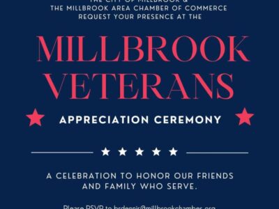 Veterans Appreciation Service is Thursday at Memorial Center in Millbrook