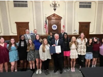 PCA Volleyball Team Recognized During Elmore County Commission Meeting