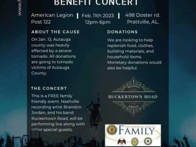 American Legion Post 122, Brandon Jordan to Present ‘Rockin’ To Rebuild Benefit Concert Feb. 11