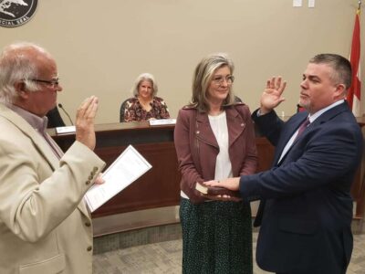 <strong>Chris Bath takes Oath of Office as newest Millbrook City Council member</strong>