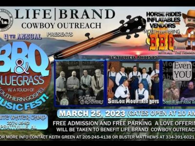 <strong>BBQ and Bluegrass Southern Gospel Music Fest is March 25</strong>