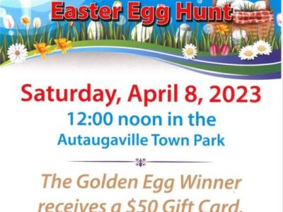 Annual Easter Egg Hunt for Autaugaville is April 8!