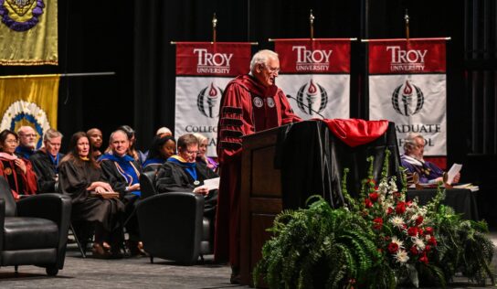 Troy University recognizes Area Students for outstanding Achievements at Honors Convocation