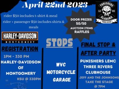 Punishers LEMC hosting 3rd Annual Ride Against Child Abuse Saturday