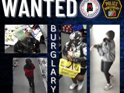 Montgomery – Business Burglary – Cash Reward Offered