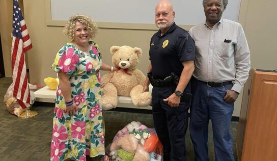 Prattville-Millbrook Sunrise Rotary Club takes part in Teddy Bear Patrol Service Project