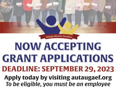 Autauga Education Foundation Accepting Grant Applications