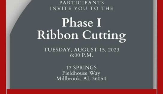 Ribbon Cutting for Seventeen Springs today at 6 p.m.; Pickle Ball Match at 7 p.m.
