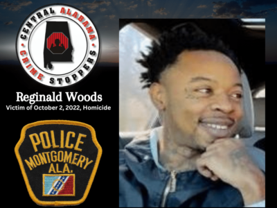 Montgomery Police Seeking Information in October 2022 Murder – $1,000.00 Cash Reward Offered
