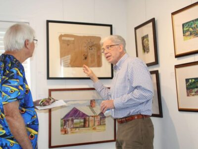 DAC’s collection of ‘Shiney’ Moon’s work Enjoyed during Exhibition in Millbrook