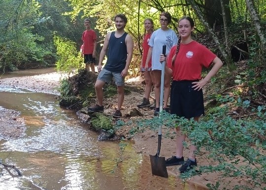 Alabama Nature Center Thankful for Remodel of Gopher Tortoise Enclosure, Litter Catcher
