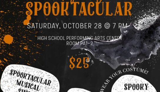 Spooktacular Musical Show Fundraiser Presented by PHS Show Choir coming Oct. 28