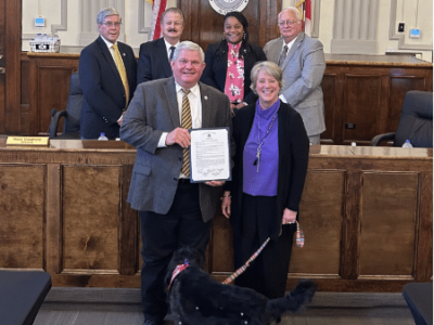 Elmore Commission Signs Proclamation for Domestic Violence Awareness Month