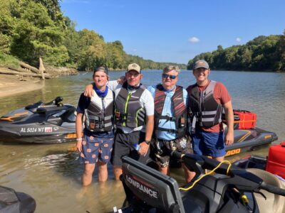 Three Generations of Mercer family have 410-Mile Sea-Doo Adventure from Wetumpka to Gulf Shores