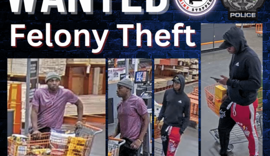 Prattville – Theft of Property 3rd Degree Investigation – Cash Reward Offered