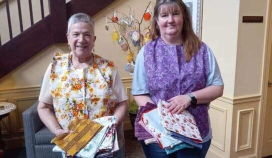 Sewing Ladybugs spreading a loving hand in Prattville