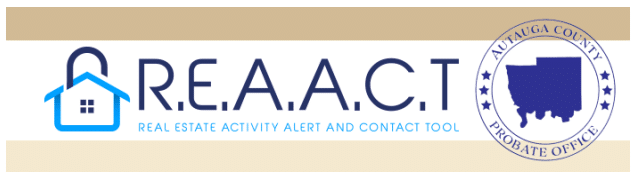 Autauga County R.E.A.A.C.T. Program is FREE service to protect from Property Fraud