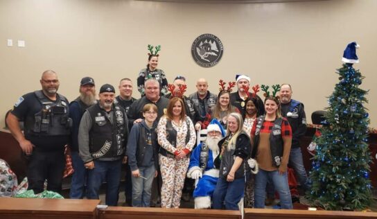 PHOTOS: Operation Blue Santa brings presents, and visit with Santa Claus in Millbrook