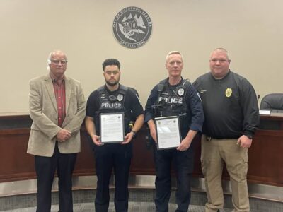 Millbrook Officers recognized for Saving Life of Resident