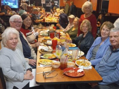 Dinner with some of the 1965 Class of Elmore County High School
