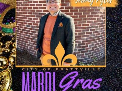 Prattville to host 20th annual Mardi Gras celebration with Jeremy Pyles as Grand Marshal