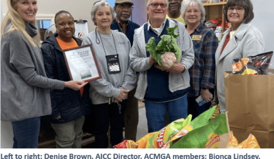 Autauga County Master Gardeners donated 1,632 of Fresh Produce to AICC last Year