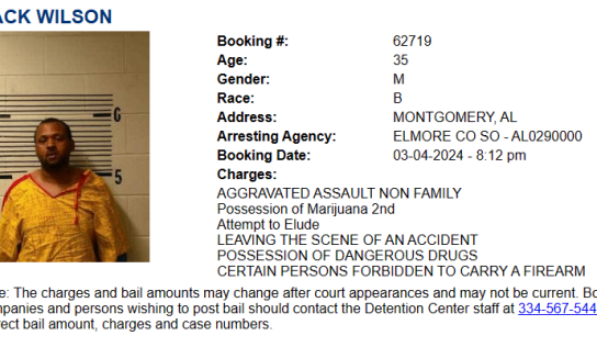 Prattville Police assist ALEA in High Speed Pursuit; Montgomery Man in Custody